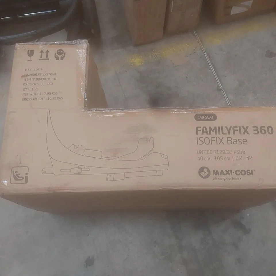 BOXED MAXI-COSI FAMILYFIX 360 ISOFIX BASE