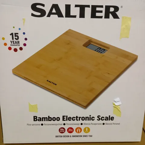 BOXED SALTER BAMBOO PERSONAL SCALE