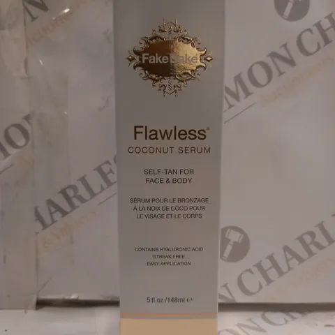 BOXED FAKE BAKE FLAWLESS COCONUT SERUM SELF-TAN 148ML