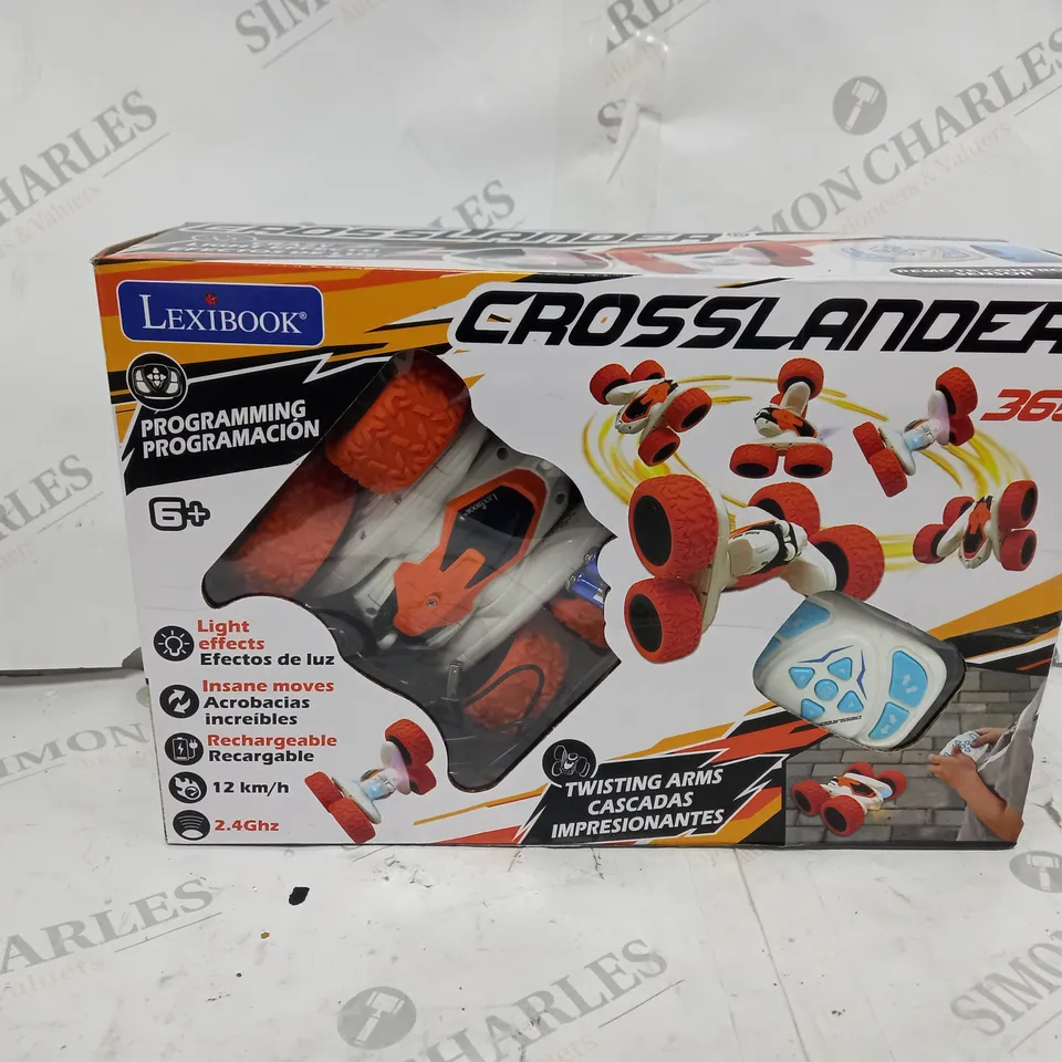 BOXED AND SEALED LEXIBOOK CROSSLANDER 360 REMOTE CONTROL CAR