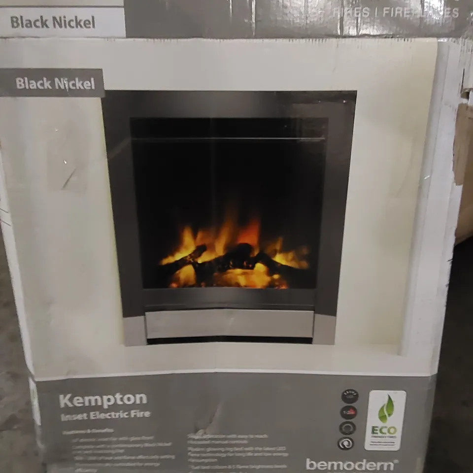 BOXED BEMODERN KEMPTON INSER ELECTRIC FIRE 