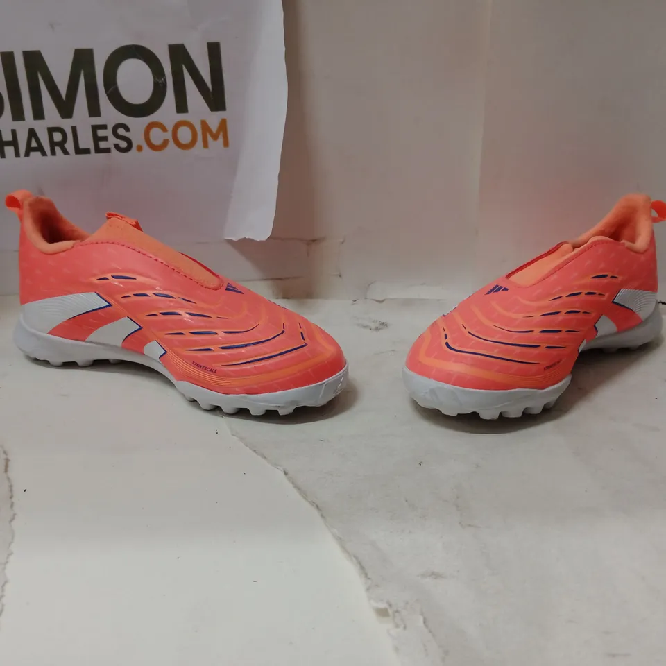 BOX TO CONTAIN APPROXIMATELY 8 PAIRS OF TRAINERS SIZES VARY