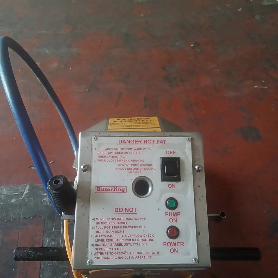 COMMERCIAL HOT FAT PUMP
