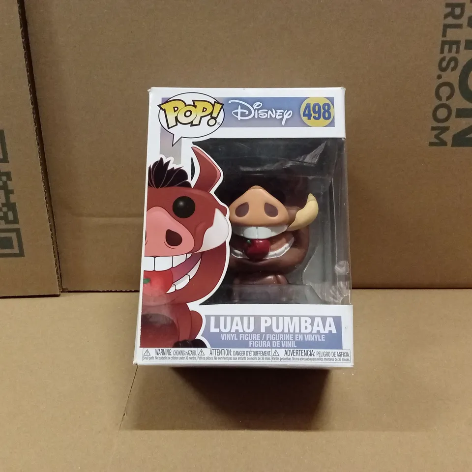 BOXED FUNKO POP DISNEY 498 LUAU PUMBAA