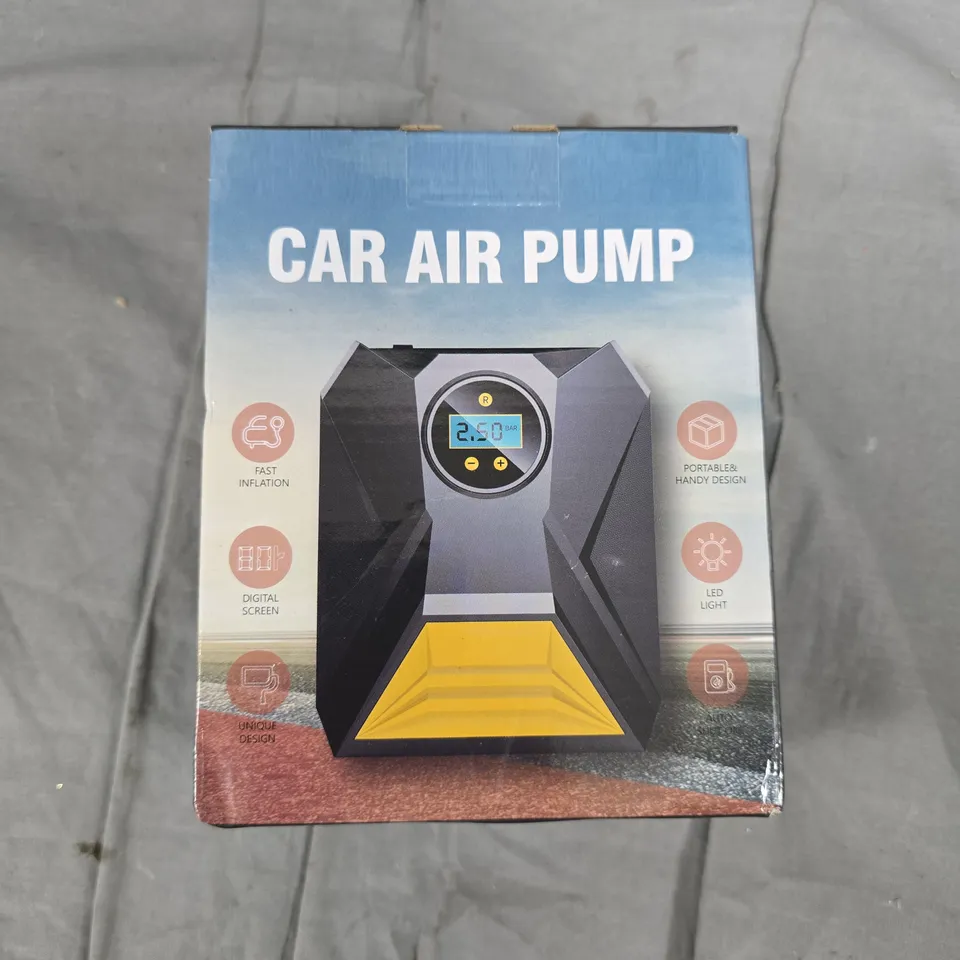 Car Air Pump – Portable Tire Inflator with Digital Display