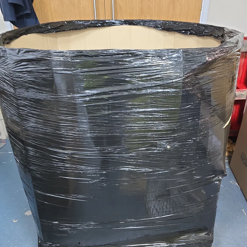 PALLET OF APPROXIMATELY 50 ASSORTED ITEMS INCLUDING CLOTHING ITEMS , DEEP TRAY , SHOWER HEAD AND HOOVER BAGS