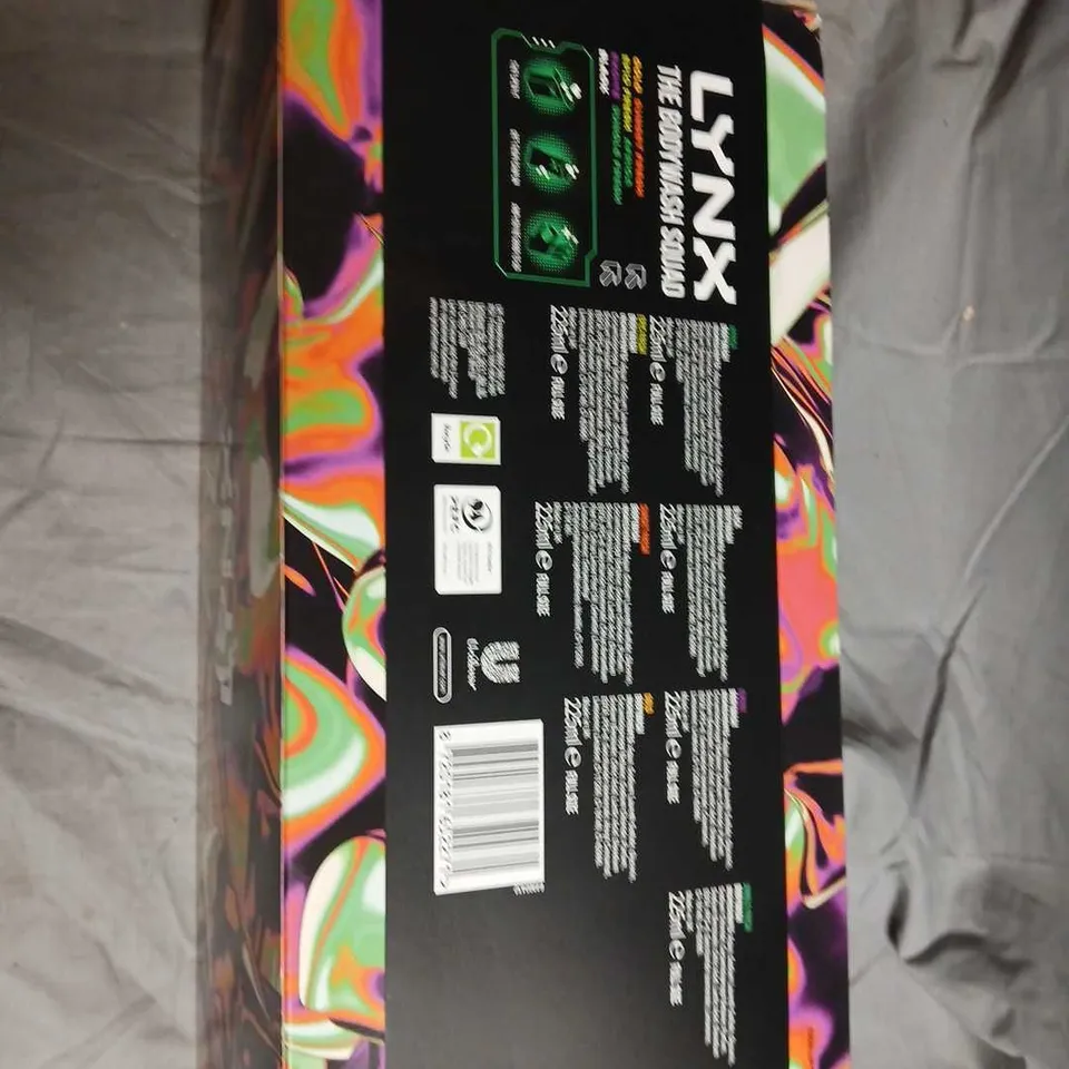 LYNX THE BODYWASH SQUAD GIFT SET – 7 X BODY WASH BOTTLES 