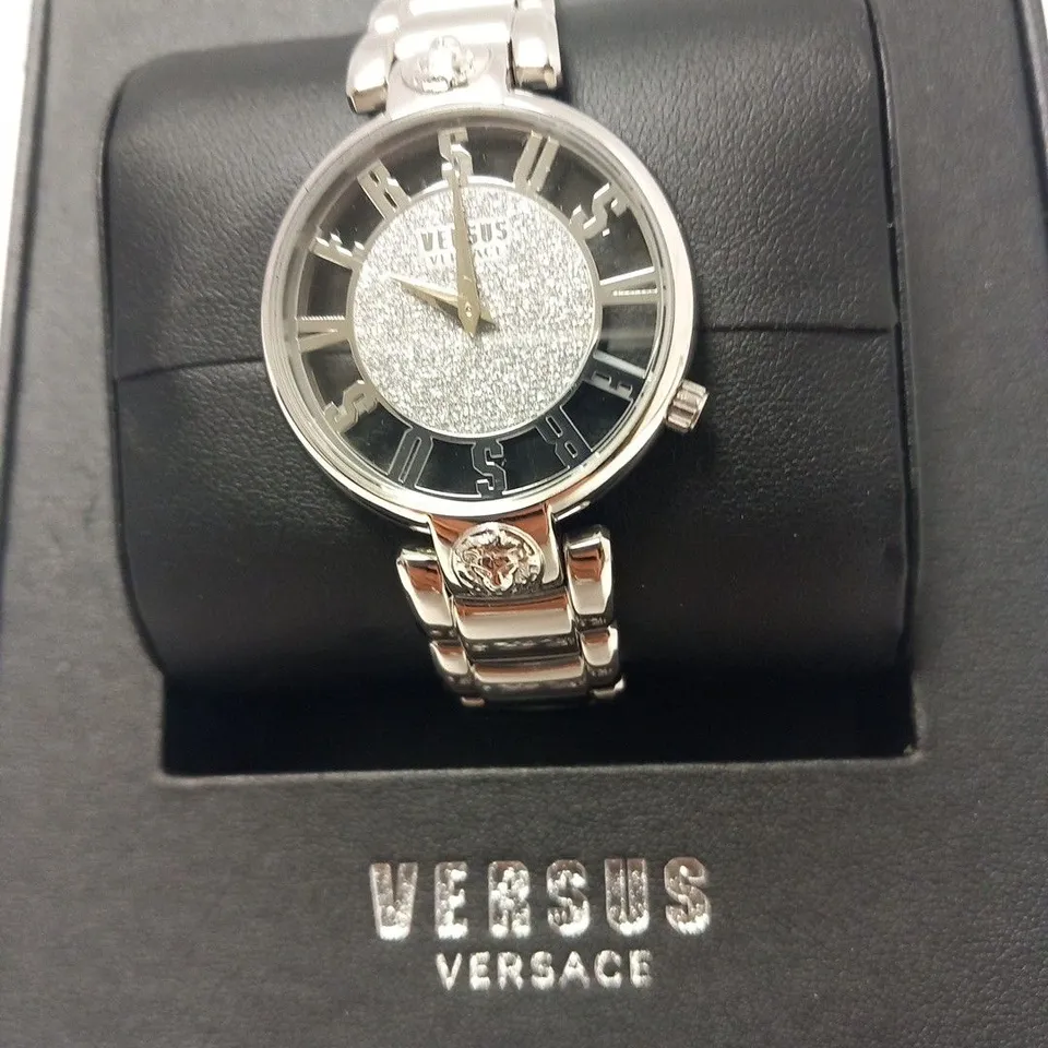 BOXED VERSUS KIRSTENHOF STAINLESS STEEL WRIST WATCH
