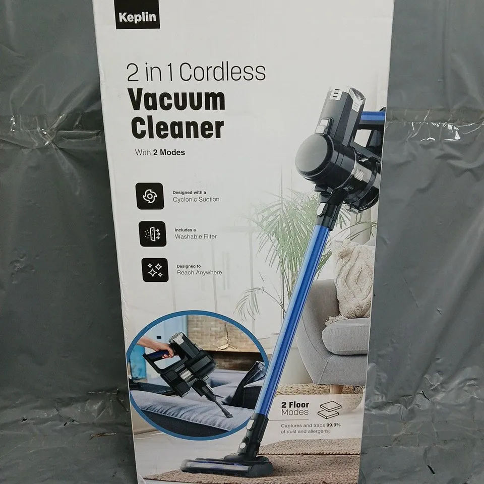 KEPLIN 2 IN 1 CORDLESS VACUUM CLEANER
