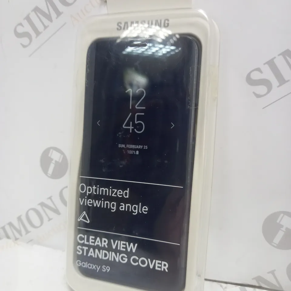 BOXED SAMSUNG GALAXY S9 CLEAR VIEW STANDING COVER 