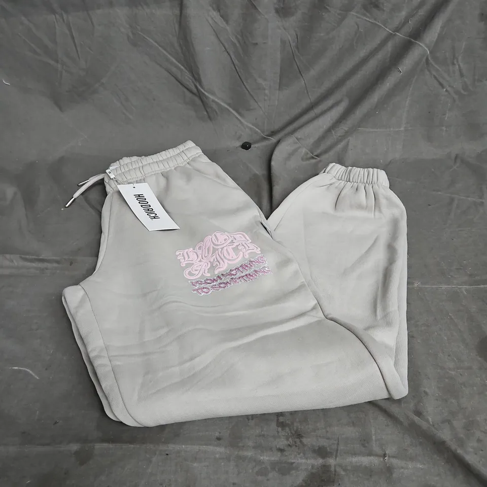 HOODRICH JEWEL CUFF JOGGERS IN GREY SIZE S