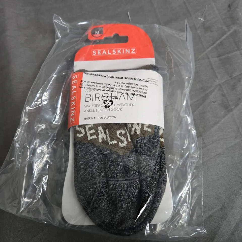 SEALSKIN BIRCHAM SOCKS SIZE M