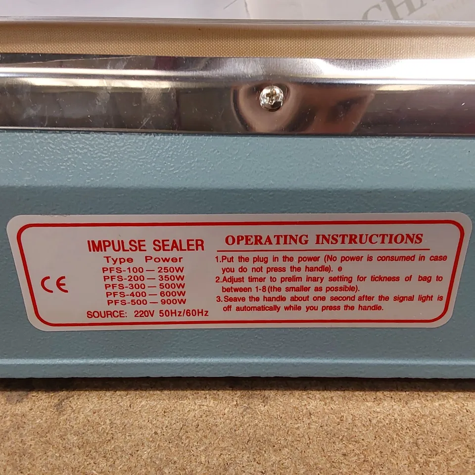 BOXED HANCHEN IMPULSE HEAT SEALER (1 BOX)