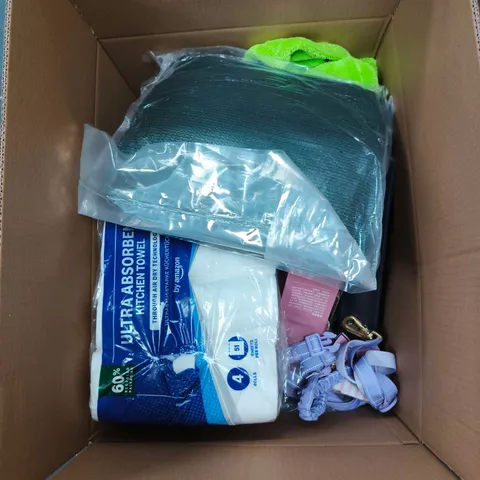 BOX OF APPROXIMATELY 20 ASSORTED ITEMS TO INCLUDE: VANISH OXI ACTION