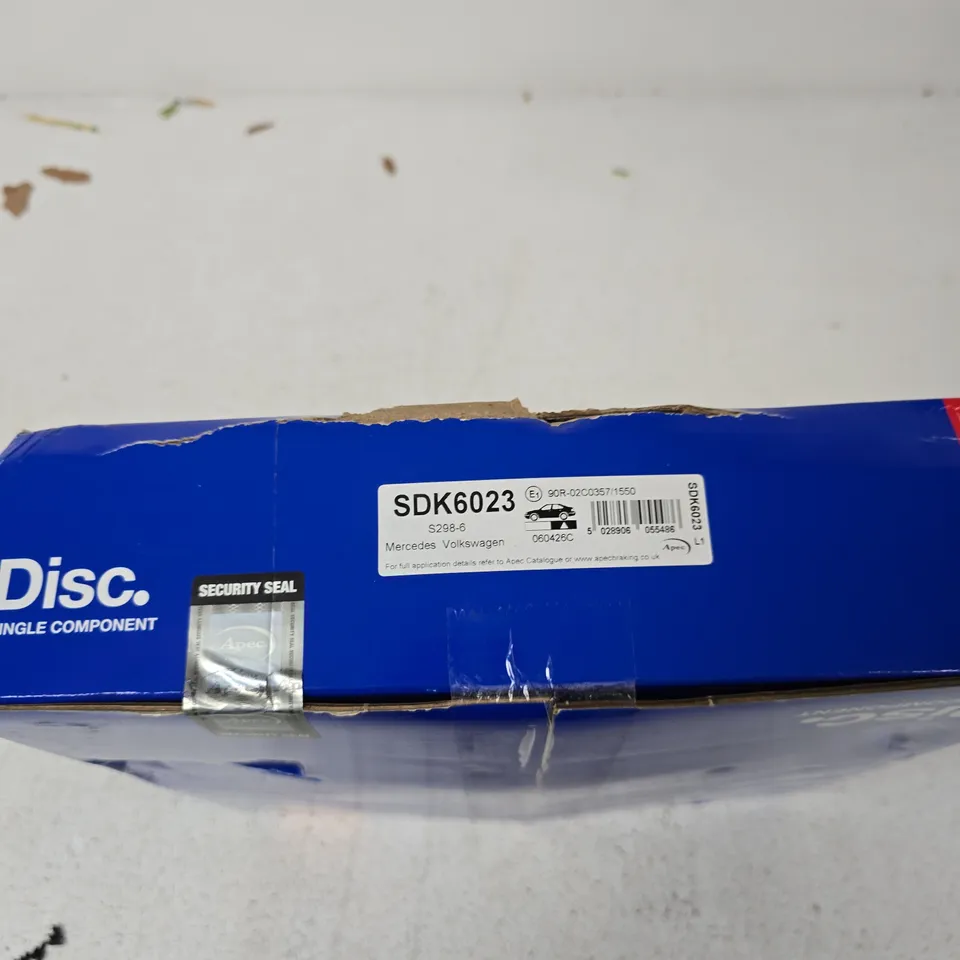 APEC BRAKE DISC SDK6023 FOR MERCEDES-BENZ – BOXED