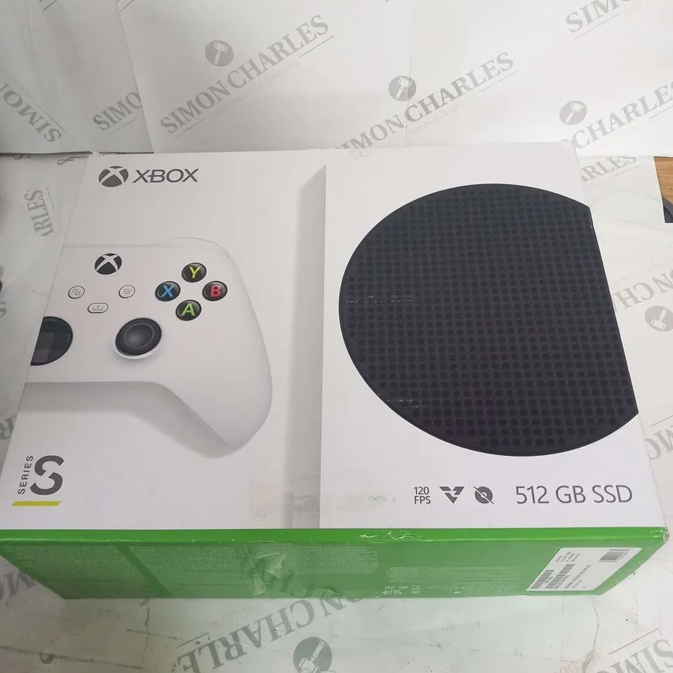BOXED XBOX SERIES S 512GB GAMES CONSOLE WITH CONTROLLER