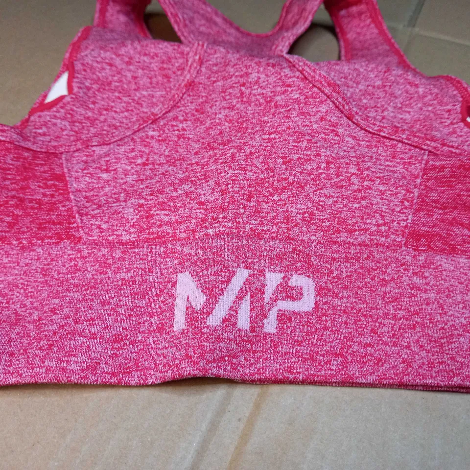 MP RED MARL WOMENS CURVE SPORTS BRA - SMALL