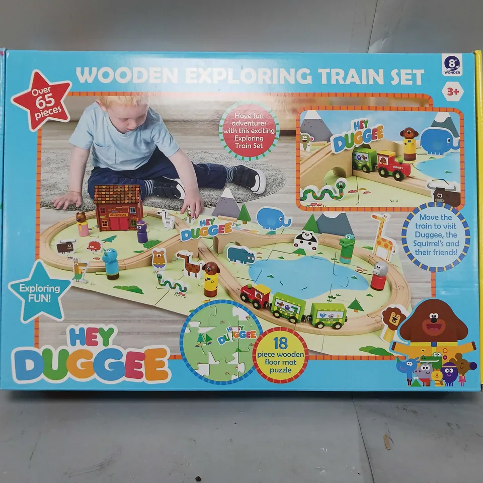 BOXED AND SEALED HEY DUGGEE TRAIN SET  RRP £29.99