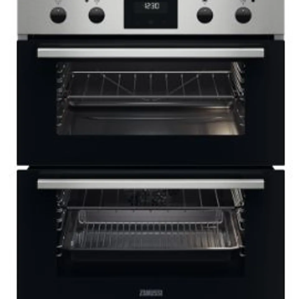 ZANUSSI SERIES 20 BUILT UNDER DOUBLE ELECTRIC OVEN MODEL ZPHNL3XL RRP £492