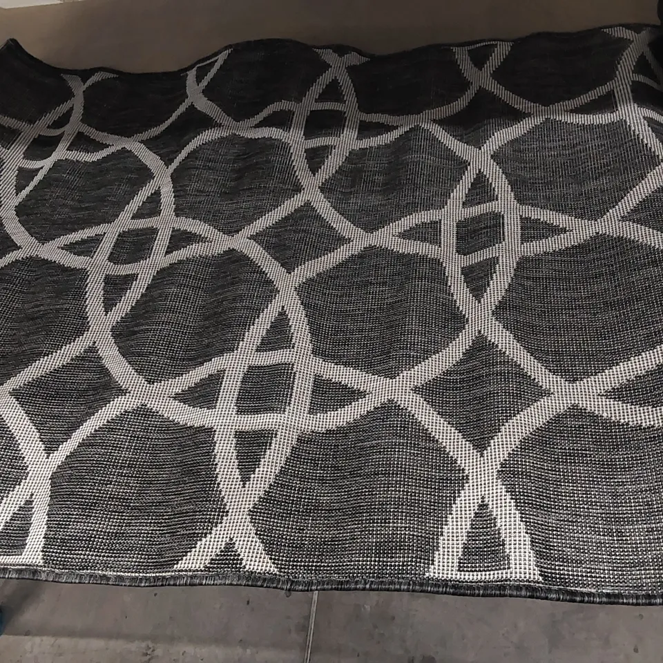 BRAND NEW PACO HOME COCO 208 RUG  IN BLACK - 80×200CM