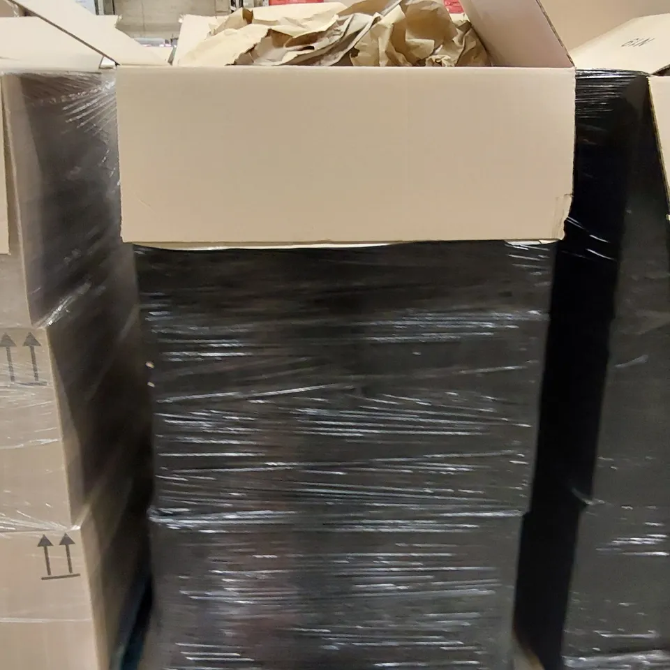 PALLET OF ASSORTED ITEMS INCLUDING: THERMAL CLOTHING, LED BULBS, WOMEN'S CLOTHING, DVD, IPHONE WALLET CASE, LEMON SQUEEZER