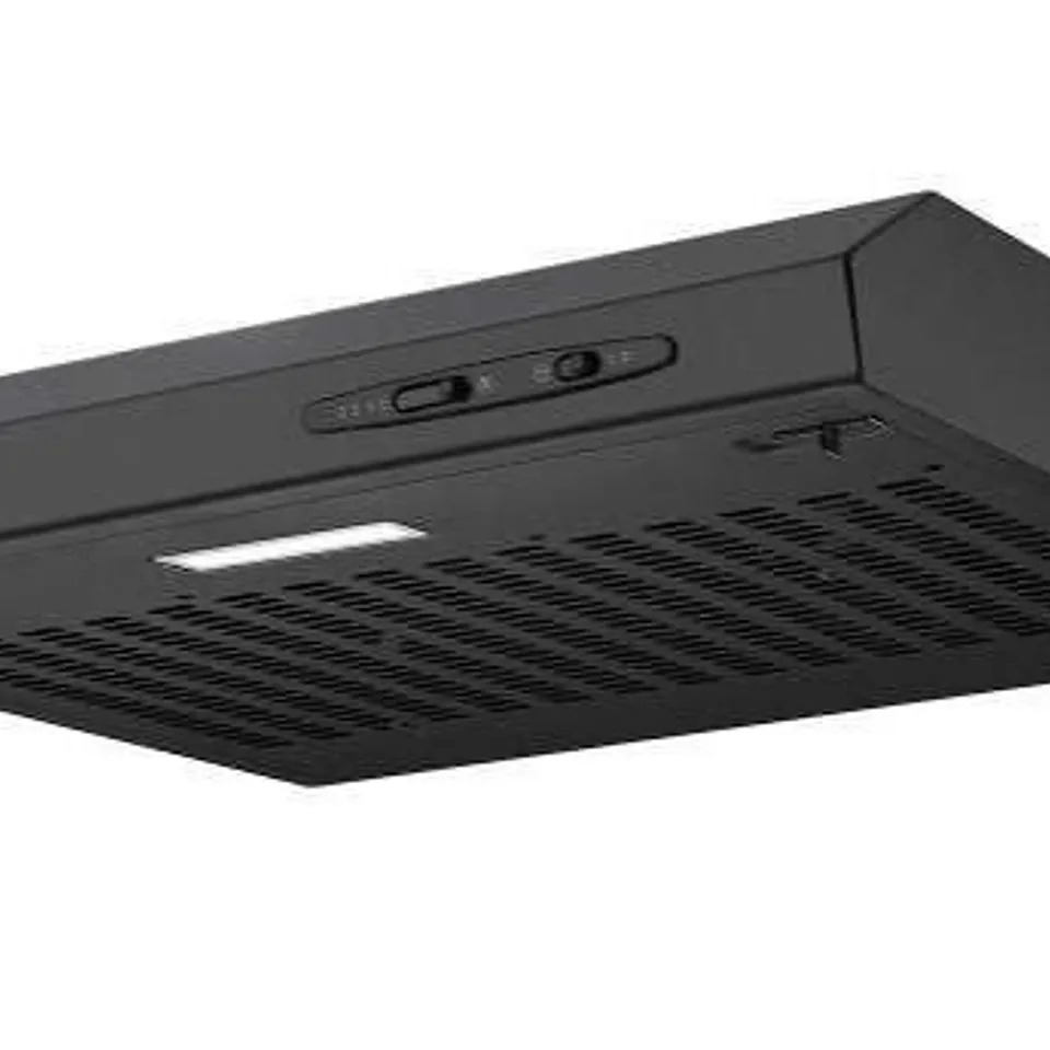 BOXED COOKOLOGY 60CM VISOR COOKER HOOD – BLACK