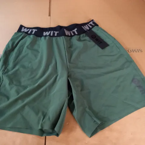 WIT FITNESS LIGHTWEIGHT WOVEN SHORTS - XL
