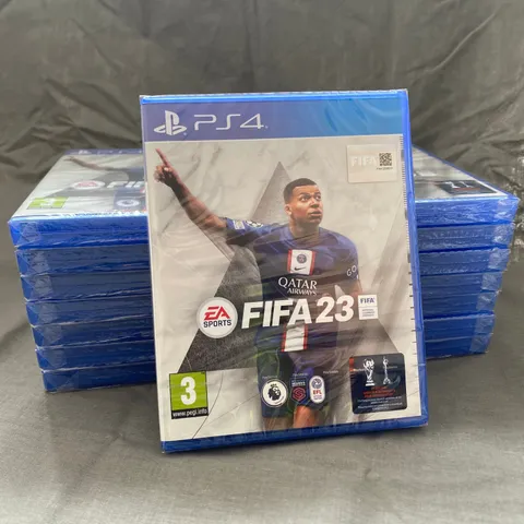 15 BRAND NEW CELLOPHANE WRAPPED COPIES OF FIFA 23 FOR PS4