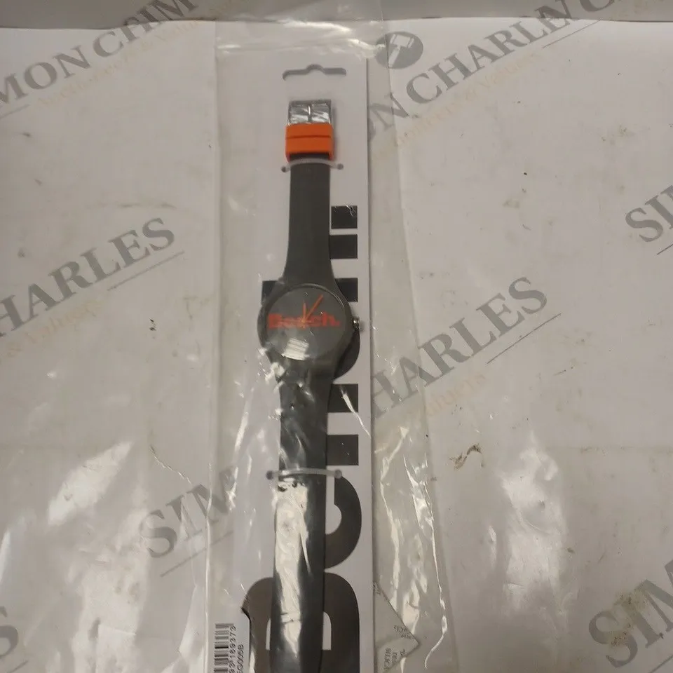BENCH ORANGE GREY SEALED WATCH 