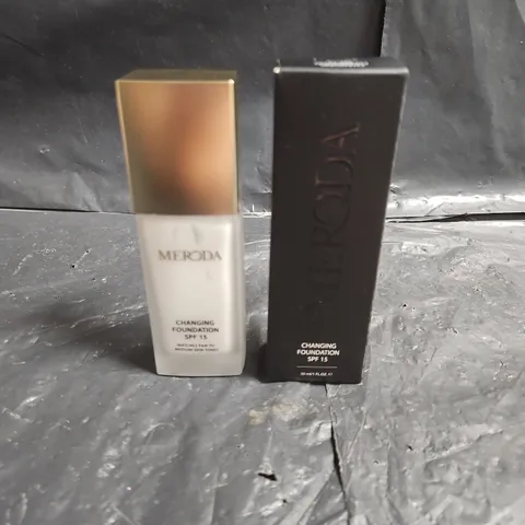 MERODA CHANGING FOUNDATION SPF 15 β 30 ML, BOXED