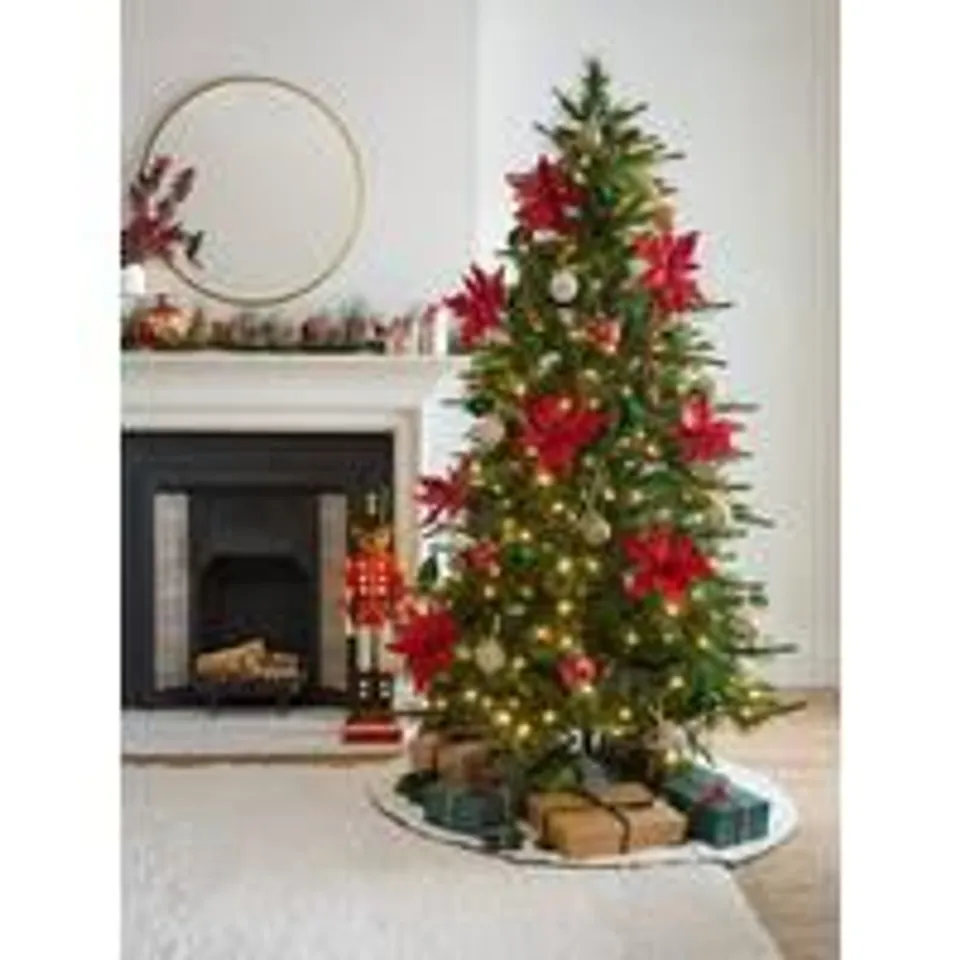 7FT (210 CM) PRE-LIT MERRYDOWN CHRISTMAS TREE - COLLECTION ONLY