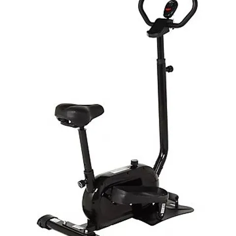 FITQUEST 2 IN 1 ELLIPTICAL STEPPER BLACK