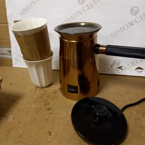 DUALIT HOTEL CHOCOLAT VELVETISER HOT CHOCOLATE MACHINE, COPPER