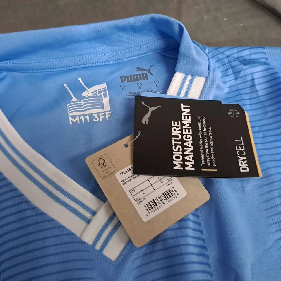 MANCHESTER CITY HOME JERSEY - LARGE