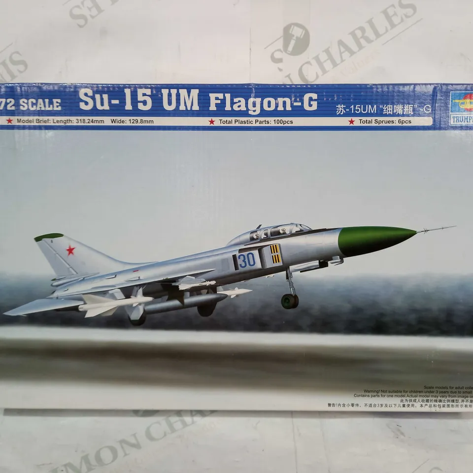 TRUMPETER 1/72 SCALE SU-15 UM FLAGON-G MODEL KIT