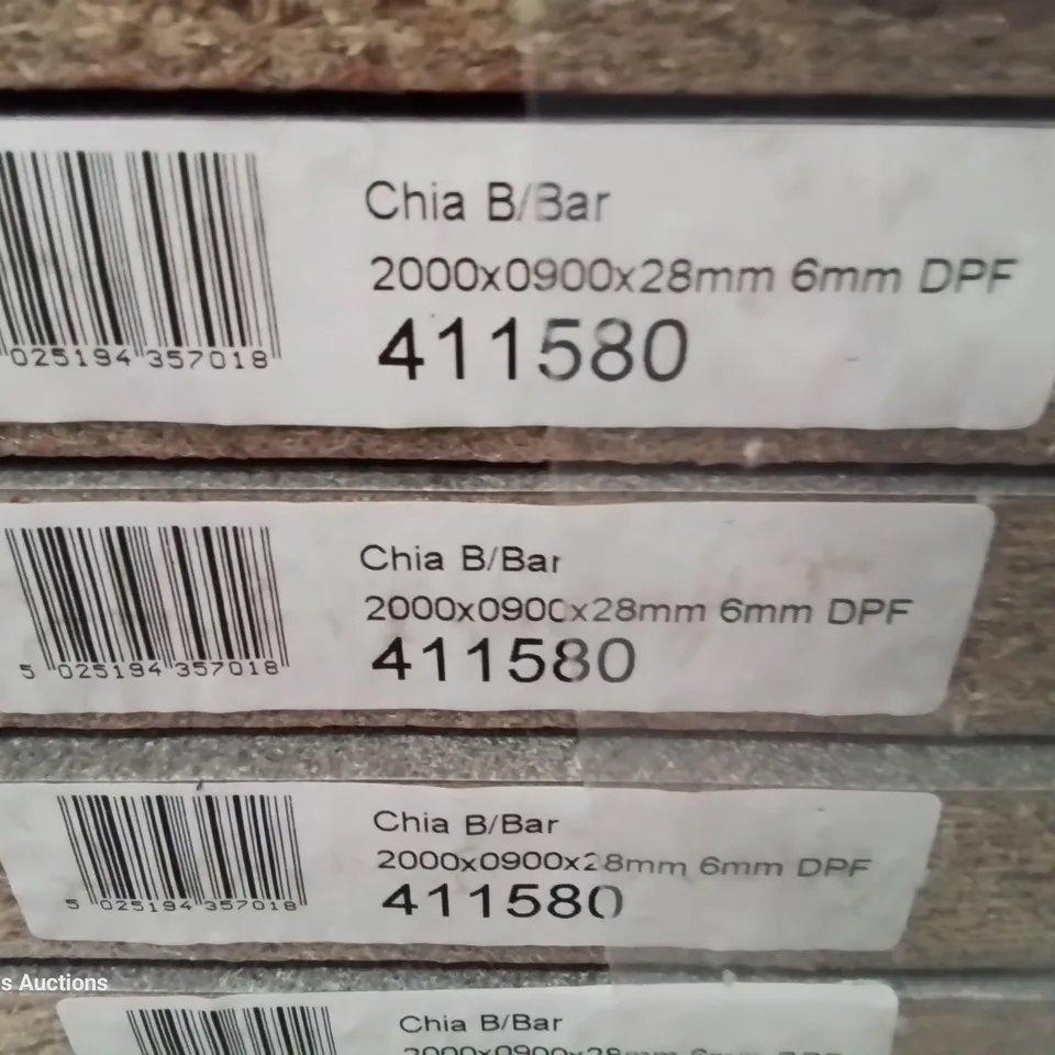 2M CHIA LAMINATE BREAKFAST BAR 2000 × 900 × 6mm