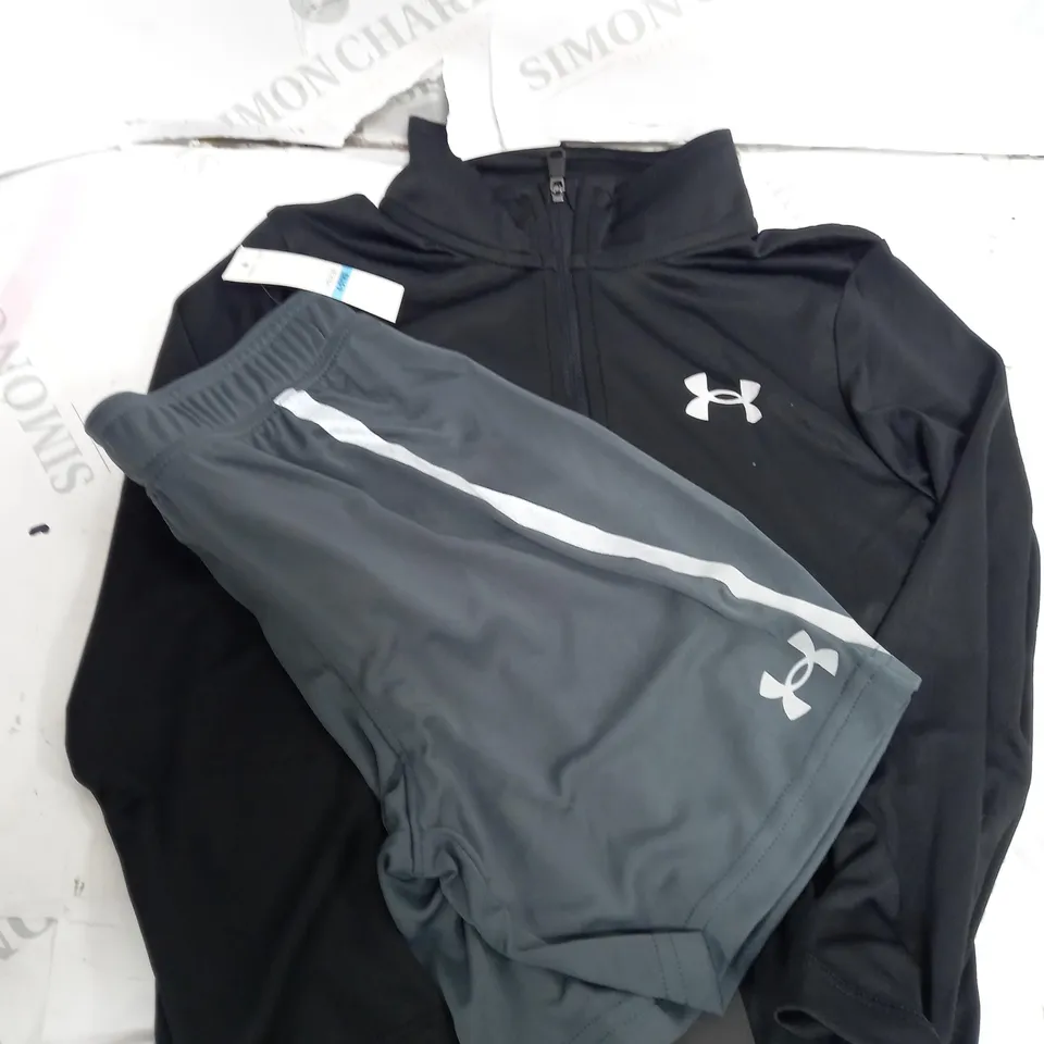 UNDER ARMOUR BOYS FULL SHORT & T-SHIRT SET 4-5YRS