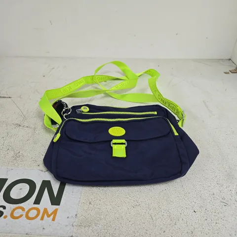 KIPLING DONAVER MEDIUM ZIP TOP CROSSBODY BAG PLAYFUL BLUE