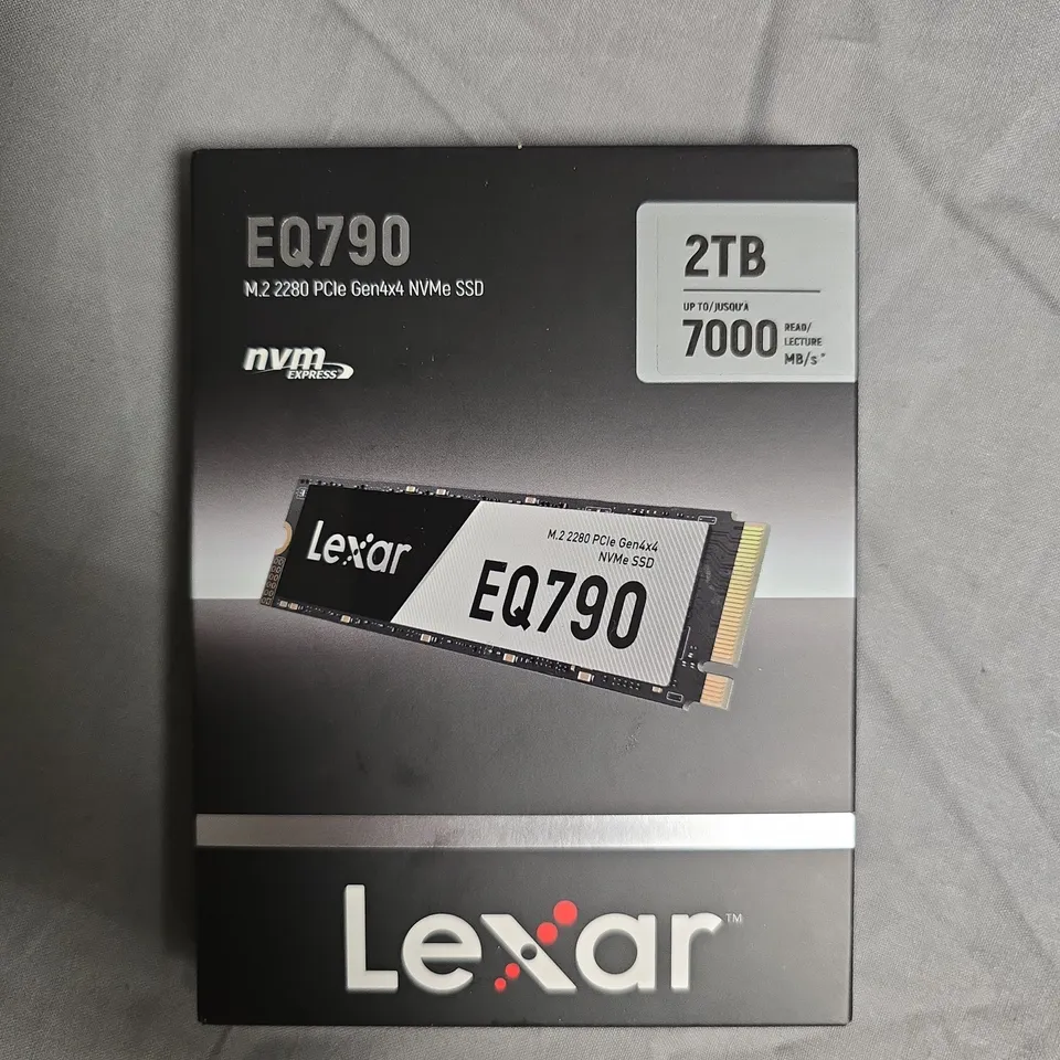 LEXAR EQ790 M.2 2280 PCIE GEN4X4 NVME SSD – 2TB