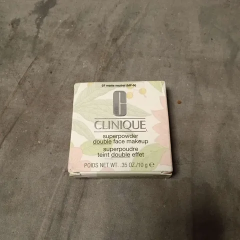 CLINIQUE SUPERPOWDER DOUBLE FACE MAKEUP 10G