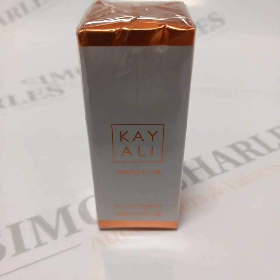 BOXED AND SEALED KAY ALI VANILLA 28 EAU DE PARFUM 10ML