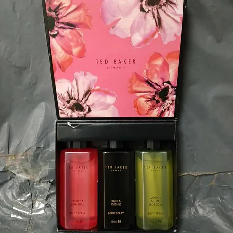 ted baker body spray trio 