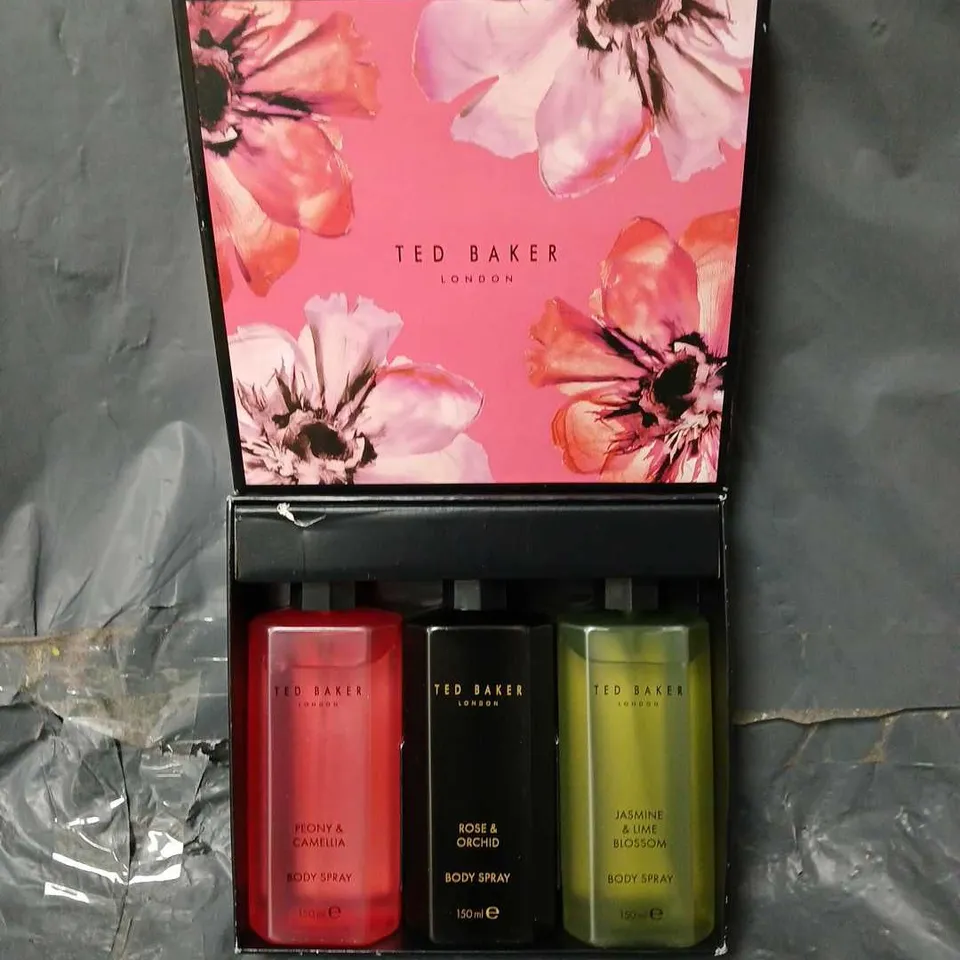 ted baker body spray trio 