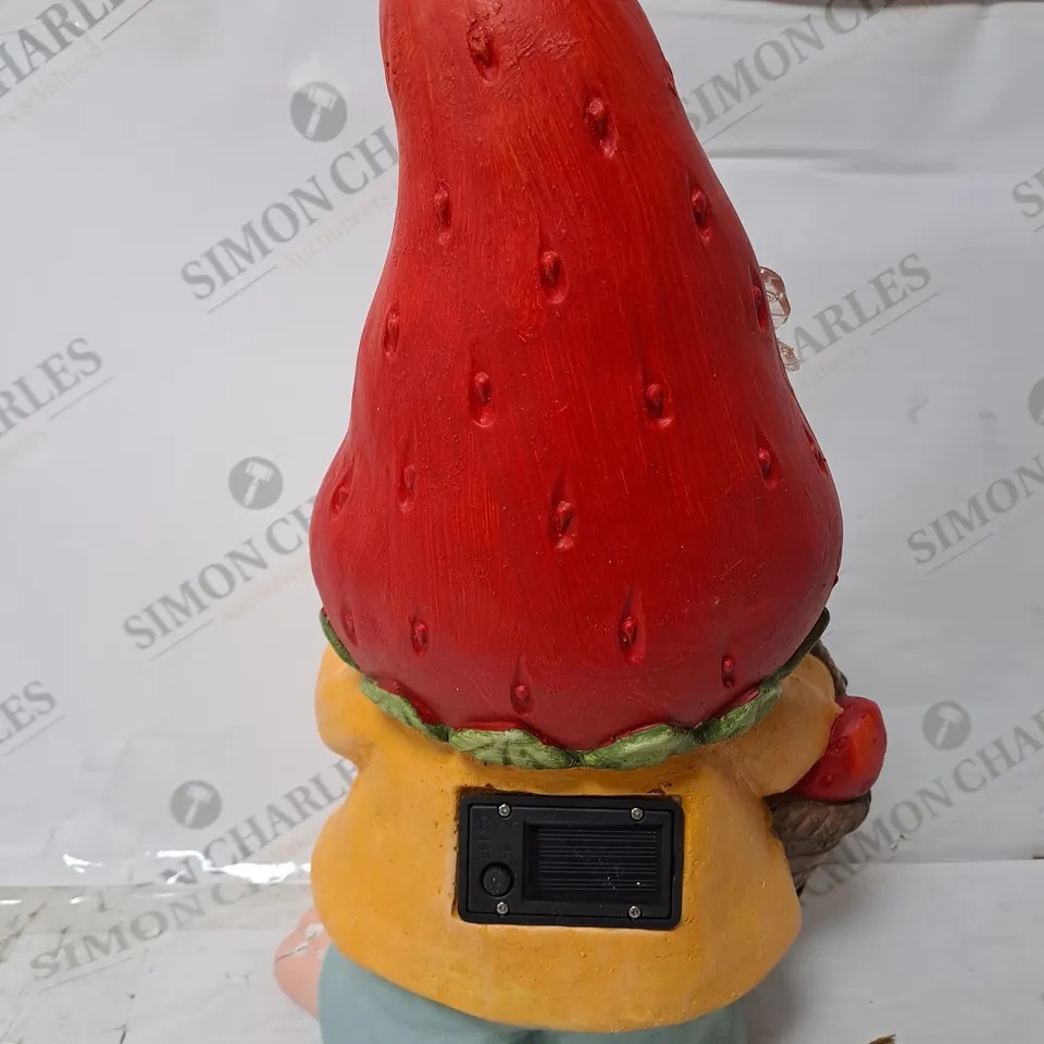 GARDEN REFLECTIONS LED FRUIT GNOME