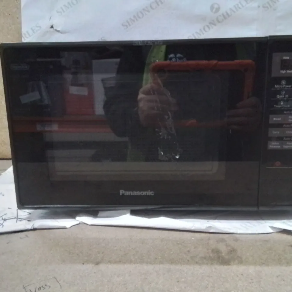 PANASONIC MICROWAVE BLACK