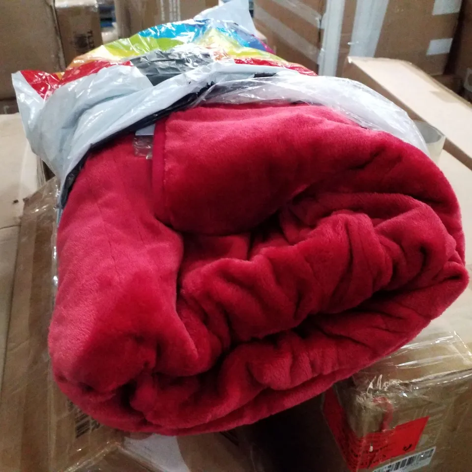 BAGGED ELECTRIC OVERBLANKET - RED