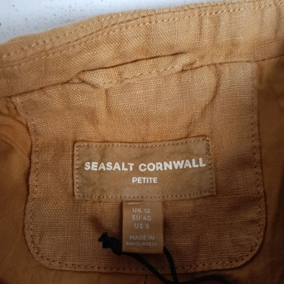 SEASALT CORNWALL ARAME JACKET - PETITE, DARK SIENNA, UK 12