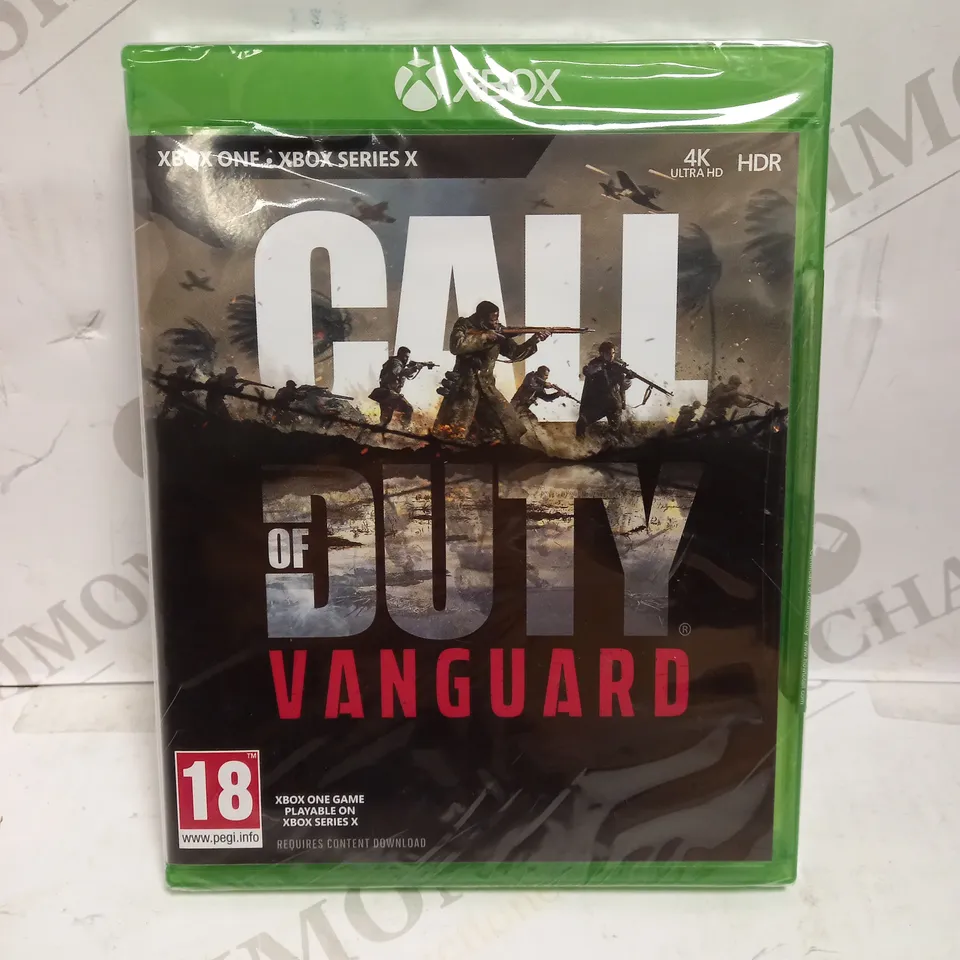 SEALED CALL OF DUTY VANGUARD XBOX ONE GAME 