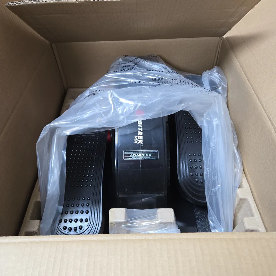 ORBITTREK MX MATT BLACK/RED PEDAL EXERCISER BOXED WITH INSTRUCTIONS 