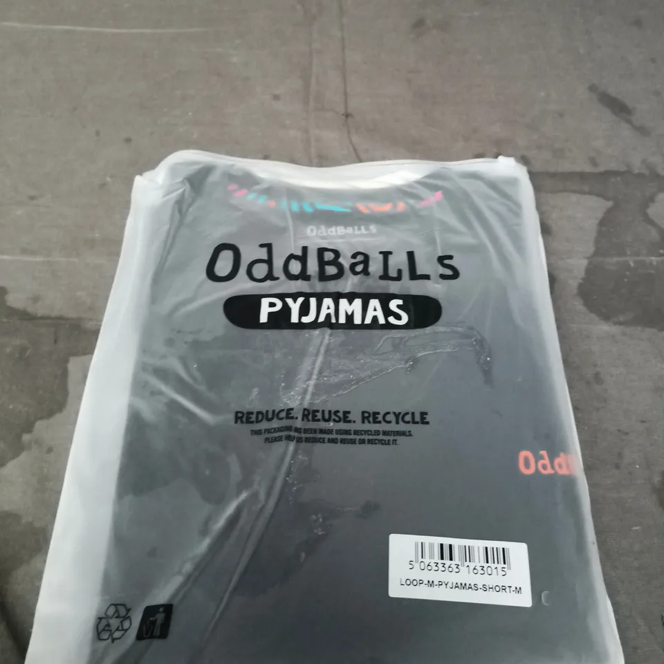 ODDBALLS PYJAMAS SHORT – MEN’S MEDIUM (M)